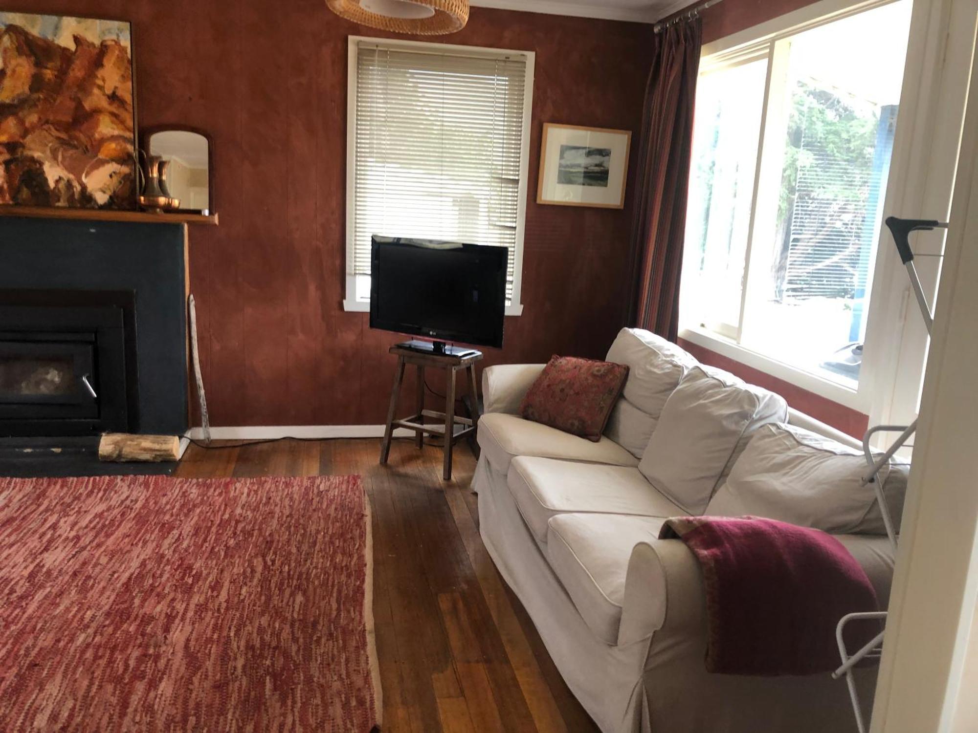 The Woolshed And Farmhouse Blue, Bruny Island Barnes Bay Bagian luar foto