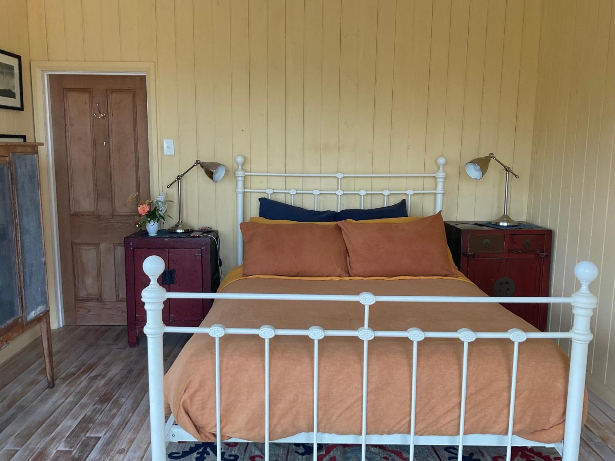The Woolshed And Farmhouse Blue, Bruny Island Barnes Bay Bagian luar foto